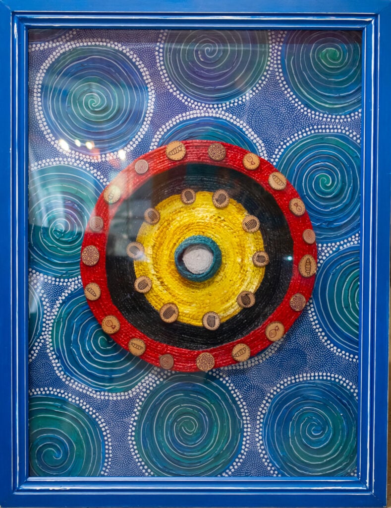 Maree Bisby: Framed Weaving